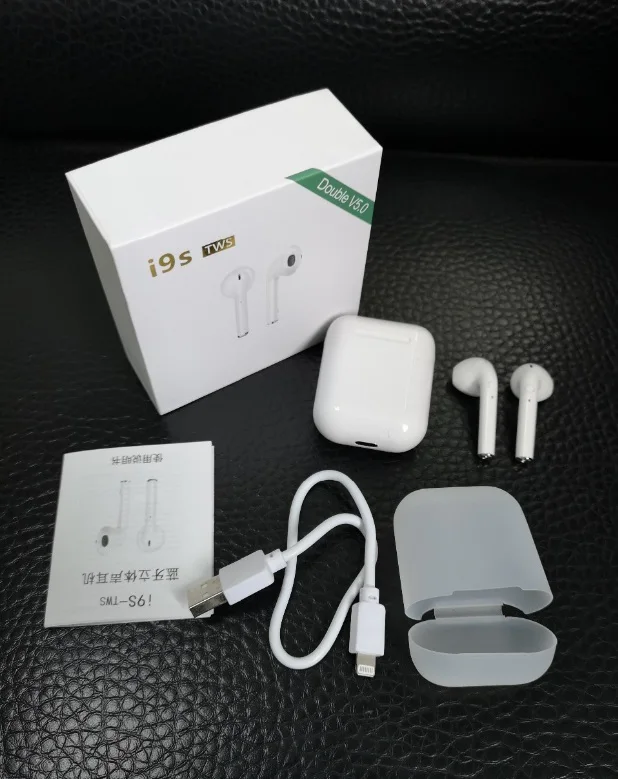 I10 Max TWS i9s tws мини беспроводные наушники Bluetooth гарнитура двойные наушники отправить силиконовый чехол и веревка в подарок - Цвет: Красный