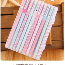 10 шт акварельные ручки, кисти для письма, цветные маркеры, набор ручек для каллиграфии, подарок для рисования, корейские канцелярские товары для рукоделия