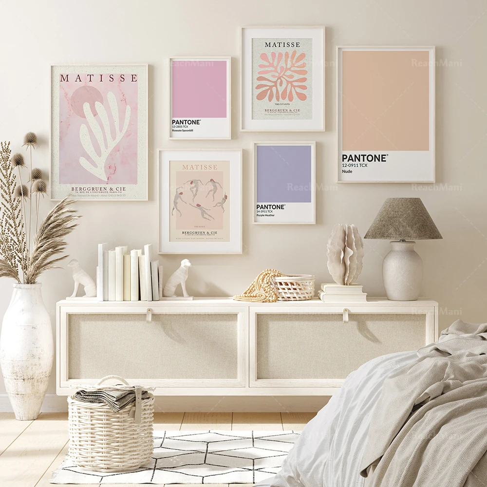 Stampe Di Henri Matisse Mostra Del Museo E Pantone | Cut Outs I La Danza | Pastello | Stampabile Poster | Stampa Digitale
