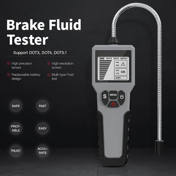 

Intelligent Brake Fluid Tester Brake Fluid Moisture Tester Precision Sensor Diagnostic Instrument In Stock