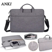 С сумкой для хранения сумки 11,6 13,3 14 15,4 15,6 дюймов для Macbook Xiaomi 11 12 13 15 чехол с вкладышем водонепроницаемые сумки через плечо для ноутбука