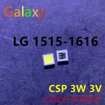 

100pcs For LG Innotek LED LCD Backlight TV Application LED Backlight 3W 3V CSP 1515 1616 Cool white for TV Application
