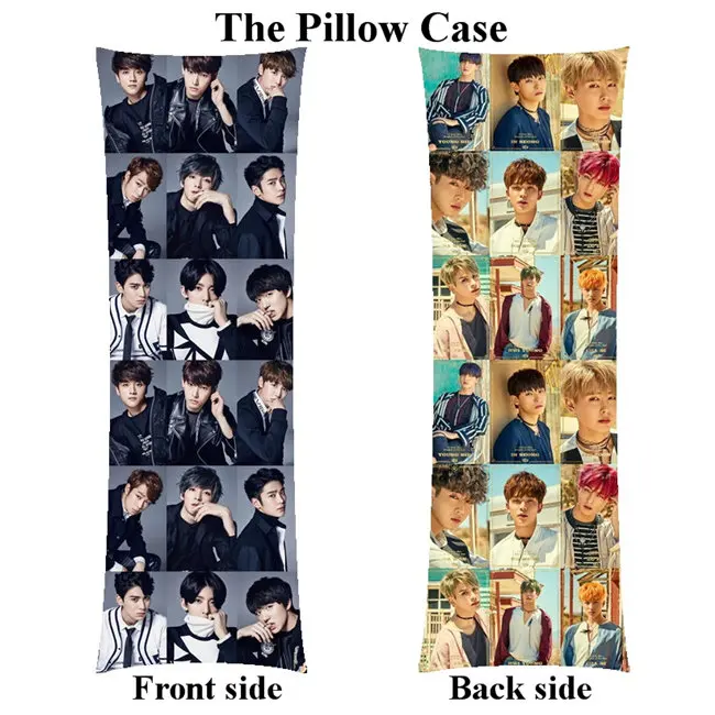 pillowcase Kpop сенсационное ощущение 9 только наволочка для тела девушка бойфренд ча ни Янг Бин длинный Чехол для подушки Чехол - Цвет: pillowcase