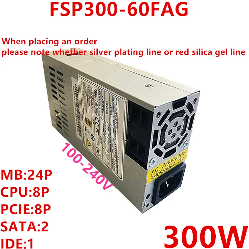 

New Original PSU For FSP AIO FLEX NAS Small 1U 80plus Gold K39 300W Switching Power Supply FSP300-60FAG FSP300-60LG