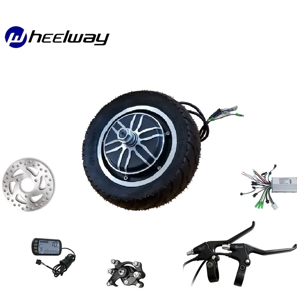 10 дюймов Hub48V1000W бесщеточный мотор без редуктора комплект электрический