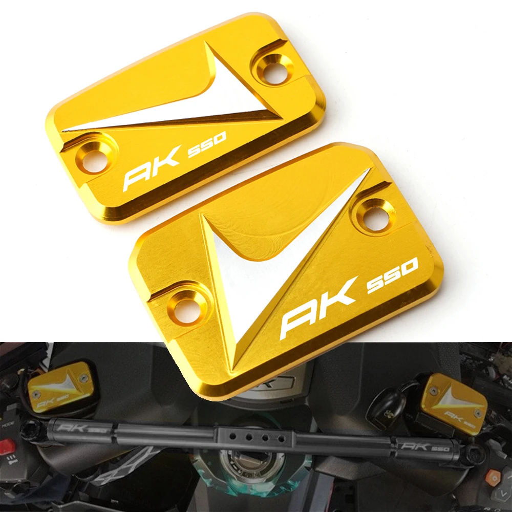 

New Arrivals Motorcycles Aluminum Accessories Front Brake Fluid Reservoir Cover Cap For KYMCO AK550 AK 550 2017 2018 2019 2020
