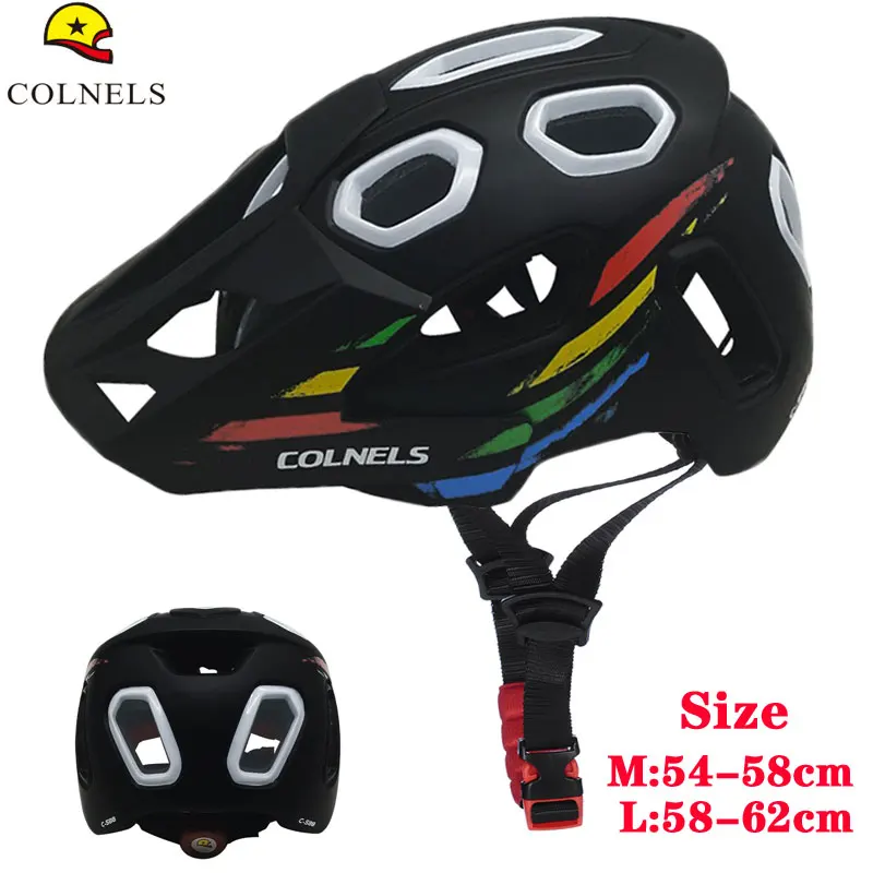 Kids Bicycle Helmet Adult Cycling Safety Helmet Racing Sport Helmet Downhill MTB Bike Helmet Men Women - Цвет: 588