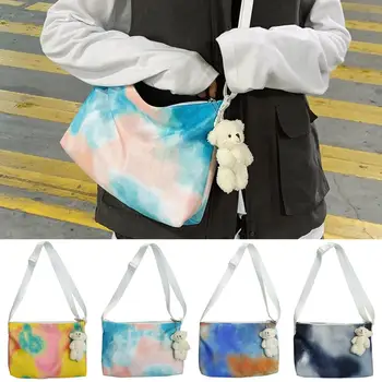 

Colorful Cloud Sky Print Women Shoulder Messenger Handbag Purse Delicate Ladies Travel Fashion And Durable Crossbody Bag