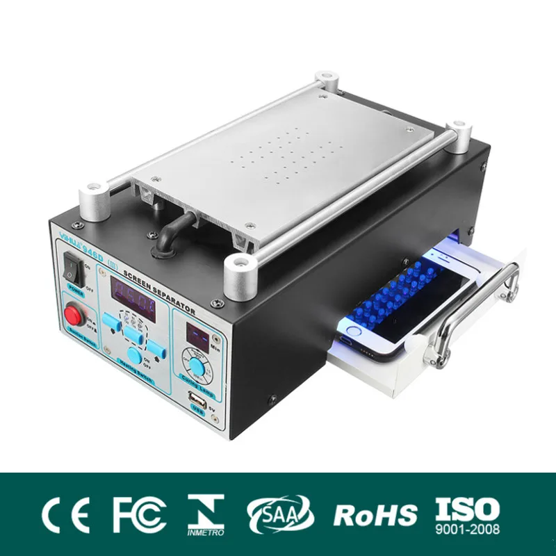 Doersupp 110/220v Lcd ремонтная машина вакуумная ламинирующая машина сенсорный экран Сепаратор машина комплект для Iphone