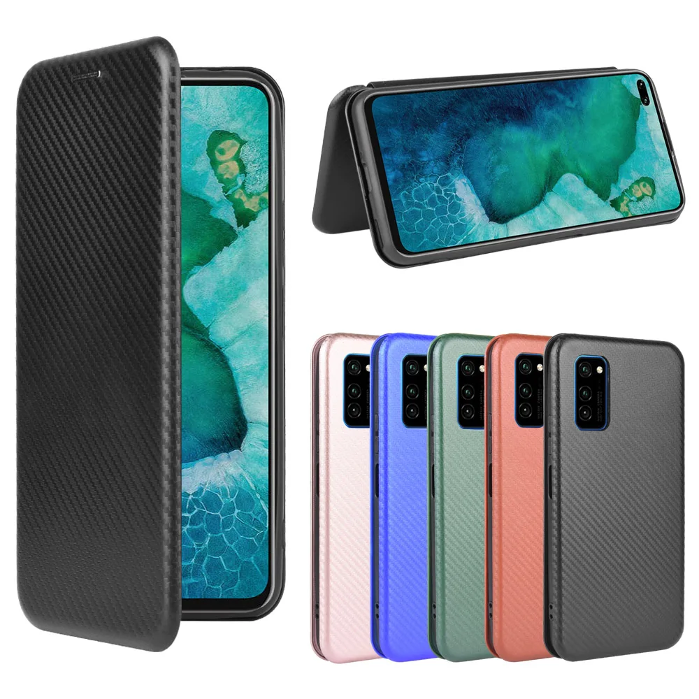 

Чехол-книжка для Huawei Honor V30 Pro, View 30 Pro, из искусственной кожи