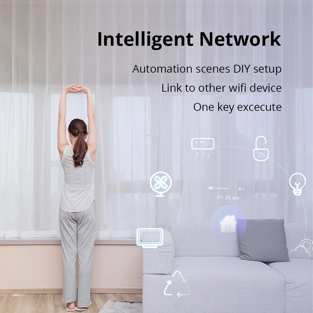 Zemismart WiFi 스위치 1 2 3 갱 조명 스위치 중립 필요 Tuya 스마트 라이프 원격 제어 US 푸시 인터럽터와 함께 작동