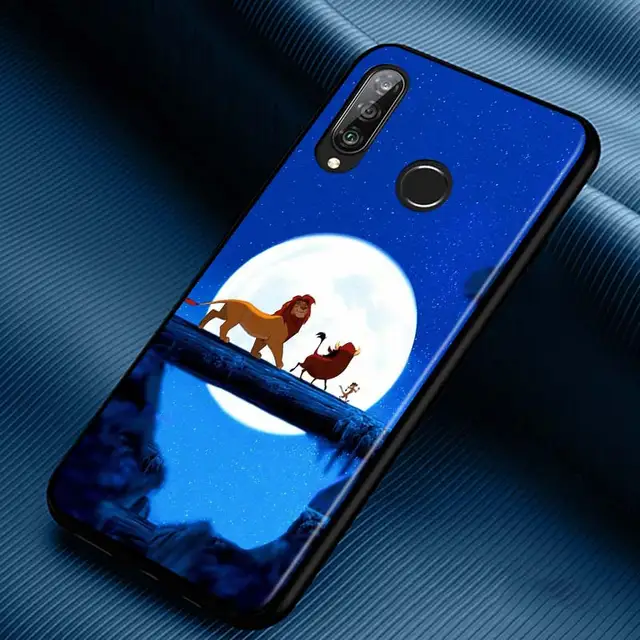 The Lion King Silicone Phone Case for Huawei P30 P20 P40 Lite E Pro P Smart Z Plus 2019 P10 P9 Lite Black Cover Style 11