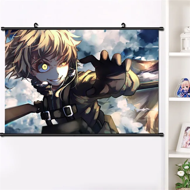 Аниме Youjo Senki Saga of Tanya the Evil Tanya Degurechaff настенный постер манга настенный постер для декорации дома 40*60 см - Цвет: G
