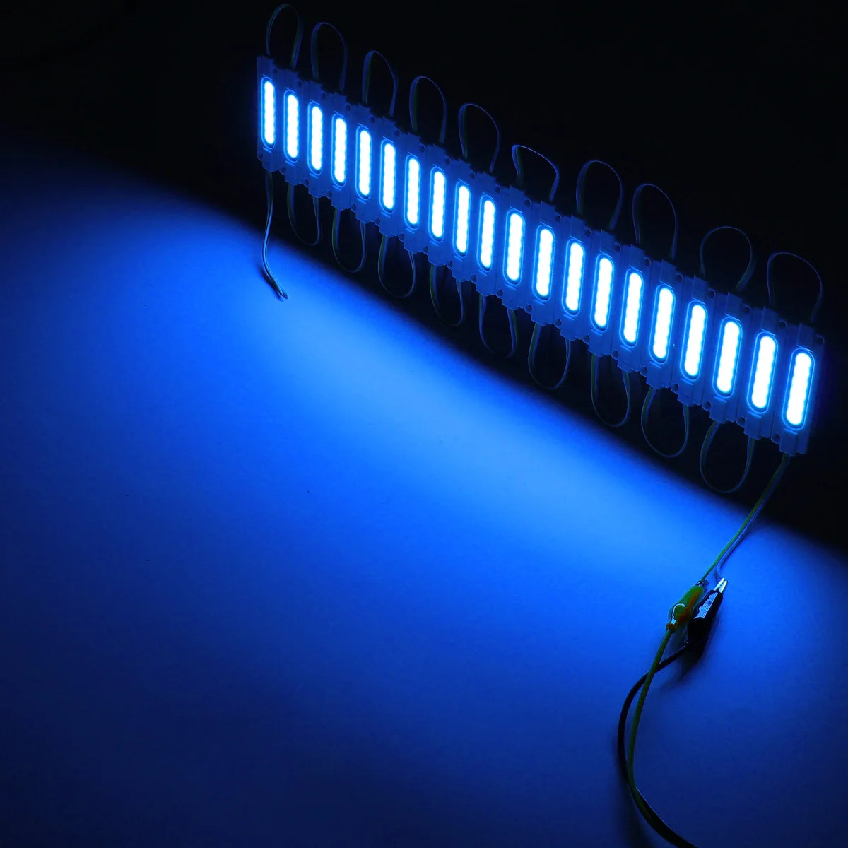 20 PCS Waterproof COB Injection LED Module Strip Light Window Store Front Lighting Lamp DC12V