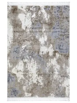 

Quantity Surveying Lounge 7 'x 10' Viscose Brown/Blue Area Rug