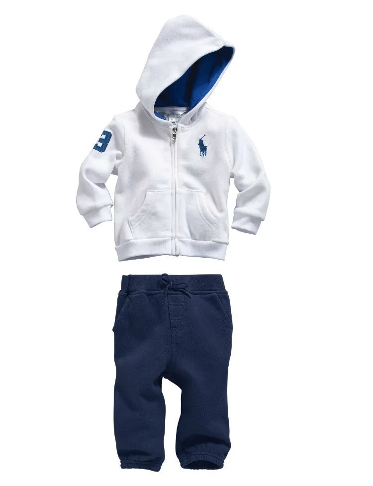 

2018 Spring And Autumn BOY'S Suit Hooded Long Sleeve Zipper Hoodie Two-Piece Set Sports Set
