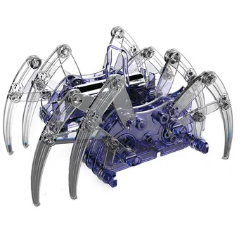 

Teenagers children scientific DIY assembled toys science and education series electric spider robot experimental physics puzzle