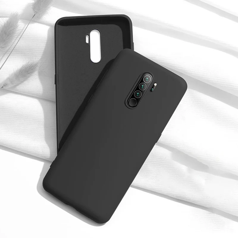 Silicone Case for Xiaomi Redmi Note 8 Pro Cover Skin-friendly in soft touch Rubber Fundas |
