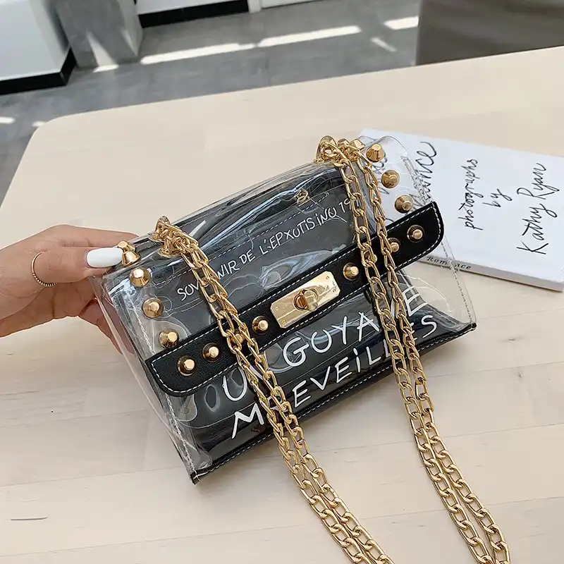 transparent bag fashion