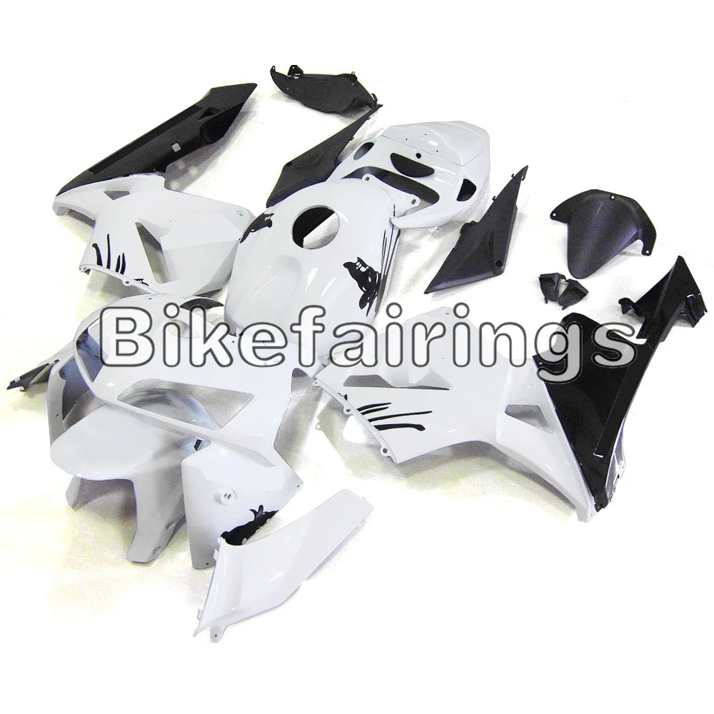 Полный комплект обтекателя для Honda CBR600RR F5 2005 2006 CBR 600 RR ABS пластиковые детали для мотоцикла кузов-белый с черными понижающими