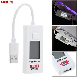 UNI-T UT658B Портативный 9 в 3.5A 10 см USB Напряжение монитор измеритель тока Емкость тестер с ЖК цифровой и подсветкой