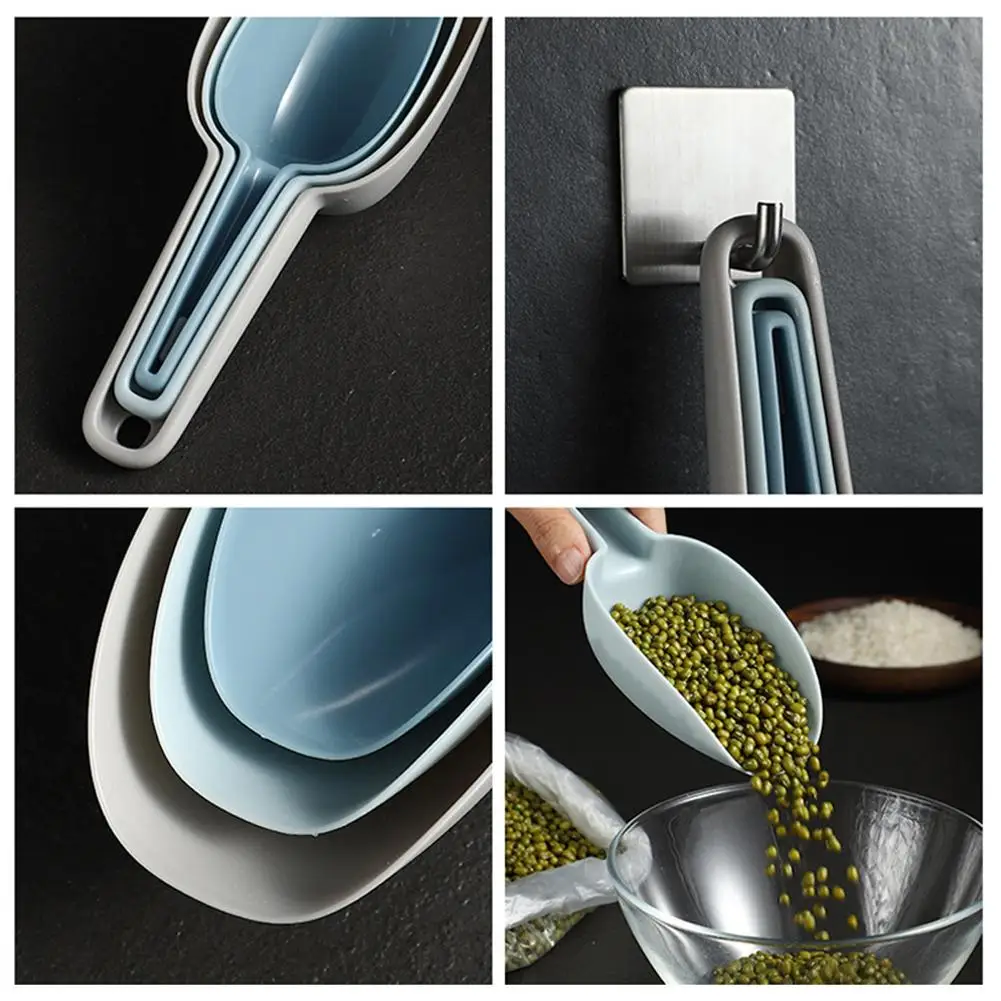 3 шт. мерная ложка Кухня продукты Кофейные зерна муки Крупы попкорн