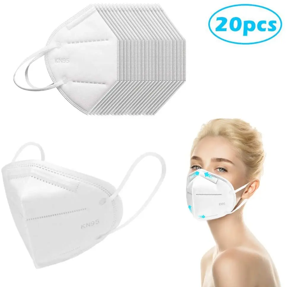 

Reusable KN95 Mask Valved Face Mask Anti-Dust Protection Face Mask Mouth Cover Pm2.5 Dust Masks 5 Layers Filter Safe Outdoor