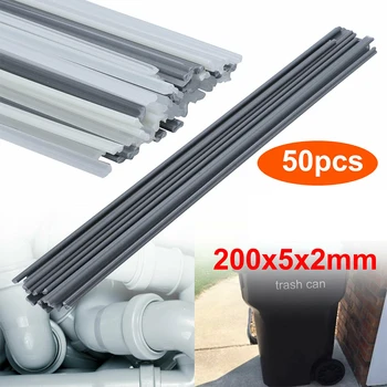 

7.9inch 50pcs Plastic Soldering Sticks Water Tank Corrosion Resistant Chemical Bucket Welding Rod Practical Bumper