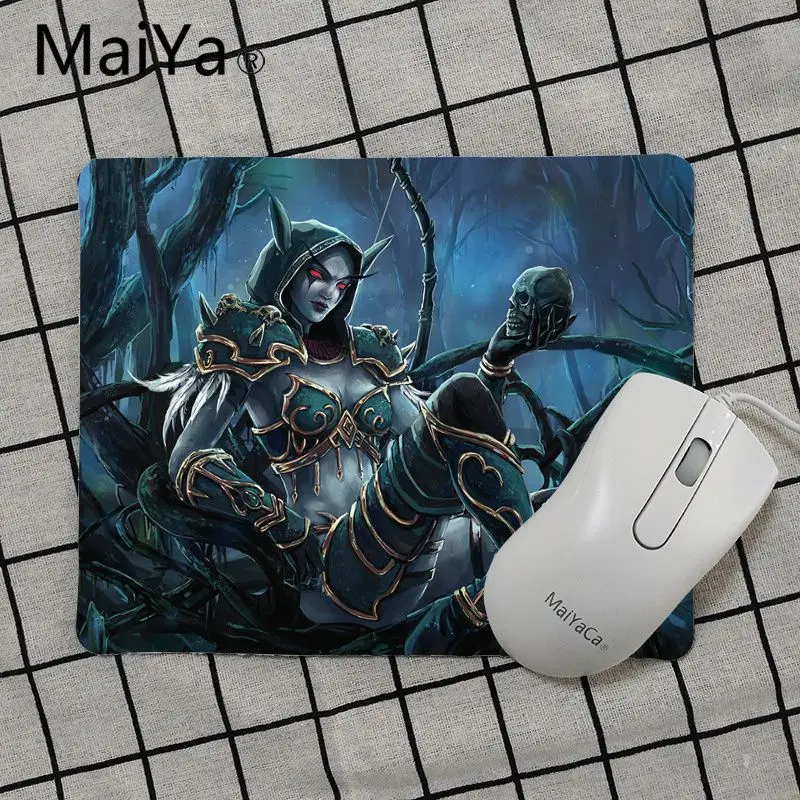 Maiya высокое качество World Of Warcraft Lich King красивый коврик для мышки в стиле аниме подставка под руку мышь