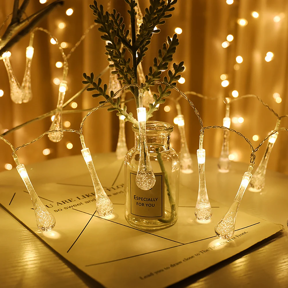 

SUNYIMA 20 LED String Lights Fairy Lights Outdoor Christmas lights Bubble Garland Solar light string Party New Year Decoration