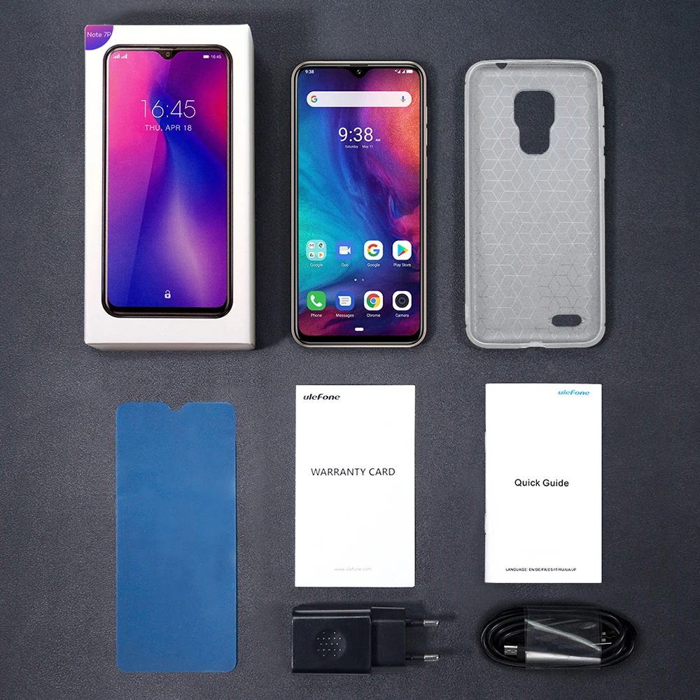 Ulefone Note 7P смартфон на Android 9 0 процессор MT6761VWB экран 5 дюймов 3 ГБ + 32 ГБ|Смартфоны| |