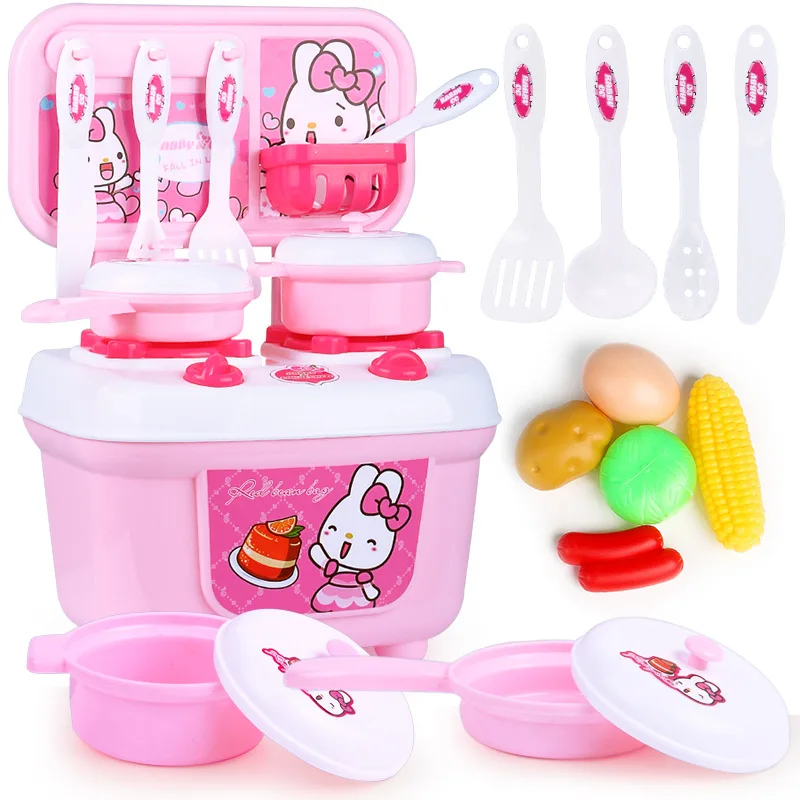 [Rush Specialized] детский игровой домик, модель для кухни, для мальчиков и девочек, кухонная посуда, кухонная посуда, игрушка