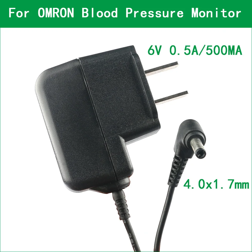 6V 0.7A 700MA AC DC Power Supply Adapter Charger For OMRON Blood Pressure Monitor HEM-741 HEM-7121 HEM-7130 HEM-712 HEM-7122 power supply adapter