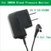 6V 0.5A 500MA 4W AC DC Power Supply Adapter Charger For OMRON Blood Pressure Monitor HEM-741 HEM-7121 HEM-7130 HEM-712 HEM-7122 ► Photo 2/6