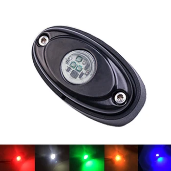 

12pcs 9W White LED Rock Light Compatible for JEEP SUV Offroad Truck Boat Underbody Lamp F-Best