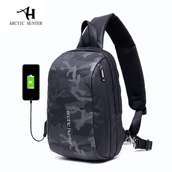 

Brand Waterproof New Men's Chest Bag Casual Messenger Bag Youth Business Travel Large Capacity Multi-function Male Shoulder Bag