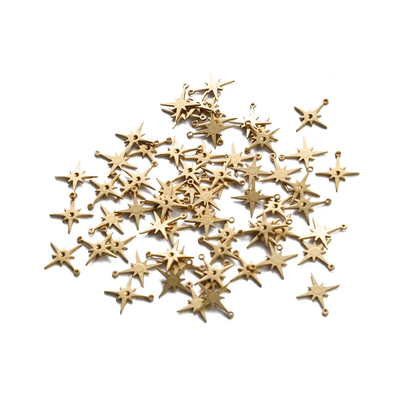 50 Breloques Pendentifs Noël - Mini Charms En Alliage Zinc Pour Bijoux DIY - 5