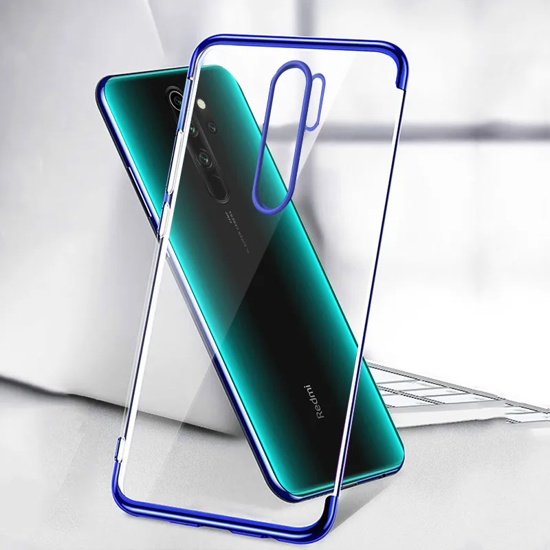 

Phone Case For Xiaomi Redmi Note 8 Pro Case Luxury Bumper Silicon Clear Back Cover For Xiaomi Redmi Note 8T Note8 8A Note 7 Pro