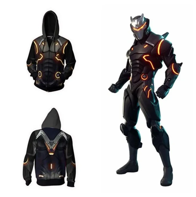 Star Trek coslay Film And Television Clothing Costume Coat Anime Peripheral 3D Anime Zipper Hoodie