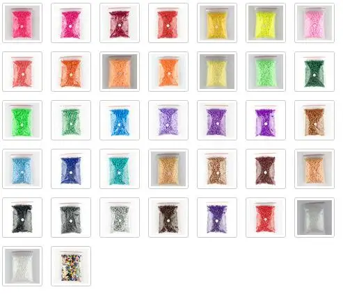 

500 PCS/ Bag 5mm perler PUPUKOU Hama Beads 36 Colors Kids Education Diy Toys 100% Quality Guarantee New diy toy fuse beads