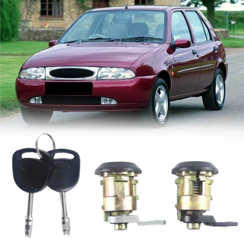 Дверной замок 96FGA22050CGPA 191564789897 для Ford Fiesta 1995-2002 набор ключей цилиндра