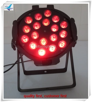 

8/lot Wedding dj party dmx 18x10 wash rgbw 4in1 led par dmx