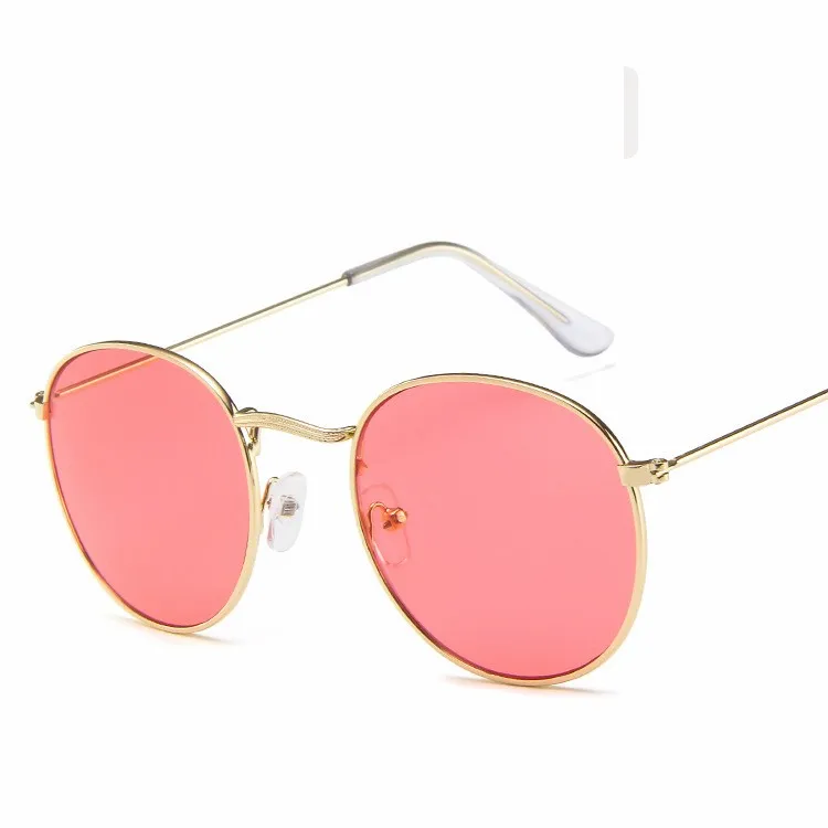 Women's Glasses MYT_0306 Sunglasses Women 2020 Classic Vintage Oval Sun Glasses Eyewear Round Mirror Small Metal Frame Oculos De Sol Gafas UV400 womens ray bans Sunglasses