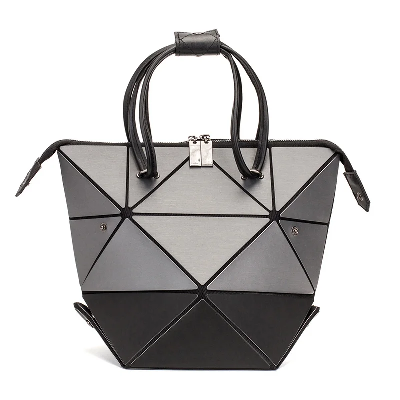 

Women Handbag Matte Geometric Fold Over Bag Luxury Brand Women Handbag Tote Diamond Lattice Woman Shoudler Bags Mochila
