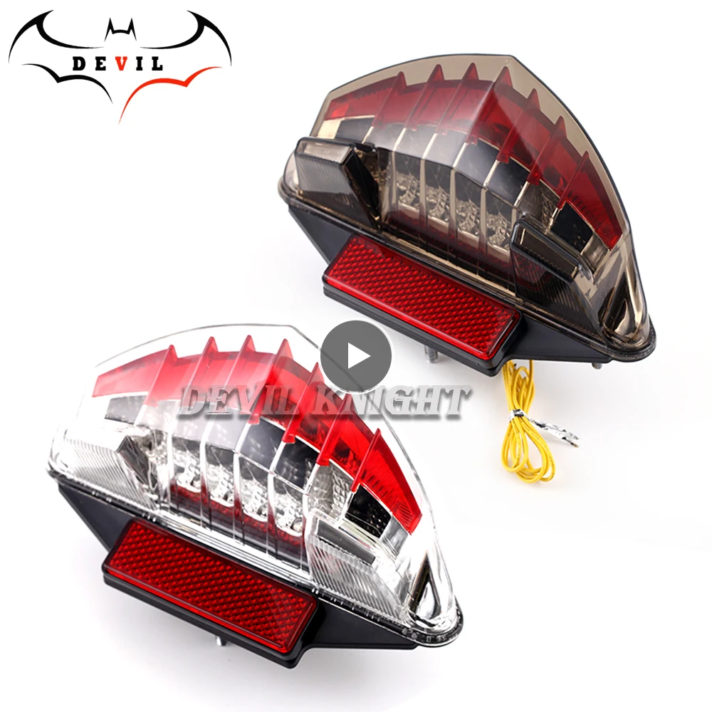 Motorcycle LED Brake Lamp Tail Light Turn Signal