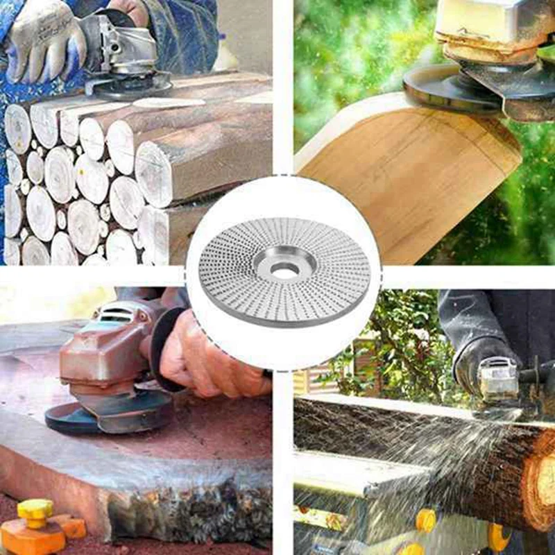 Abrasive Wheel Grinding Wheel 5Pcs Bore 22Mm Wood Grinding Polishing Wheel Rotary Disc Sanding Wood Carving Tool