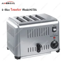 ETS4/ETS6 Electric Toaster 4-slice/6-slice Sandwich Bread Toaster Stainless Steel Toaster Machine