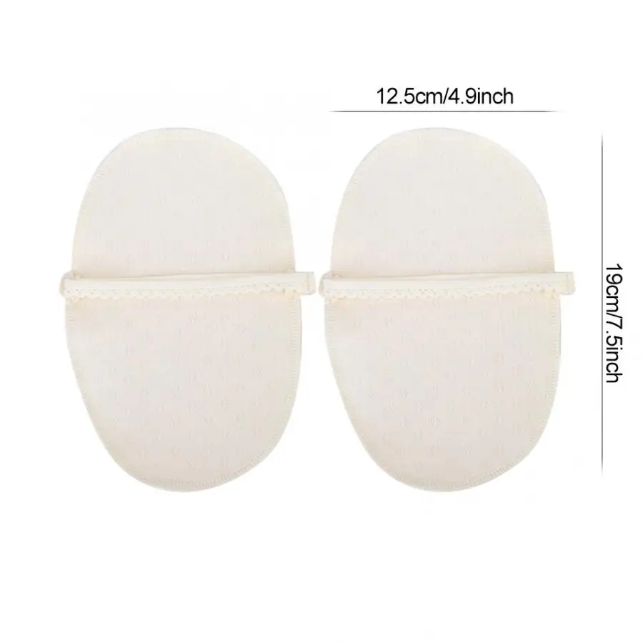 Reusable Washable Cotton Armpit Sweat Guard Cover Underarm Sweat Absorbent Pad Body Care Patch