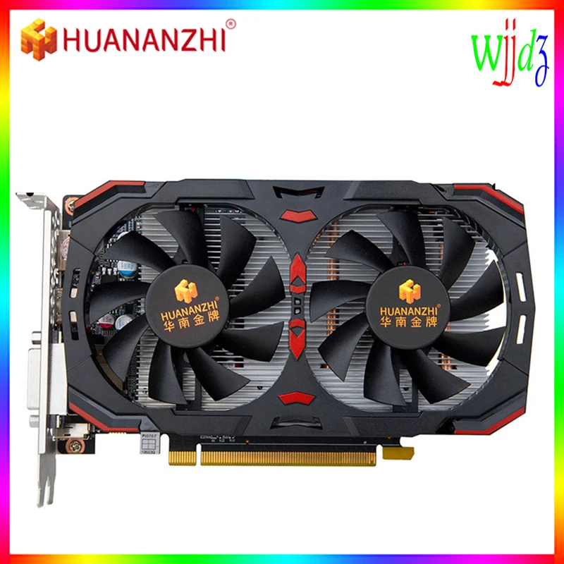 HUANANZHI Video Card RX560 RX 550 4gb 580 GTX 970 4 gb R7 350 2GB Gamiing Graphics Card 560 GTX650 2GB GTX 750 760 1050 ti 1060 best video card for gaming pc