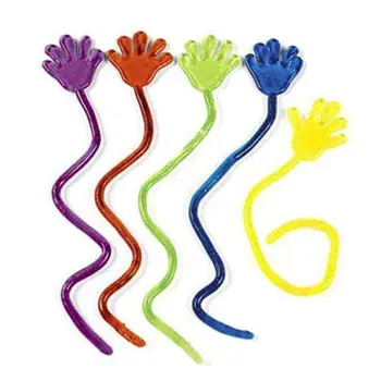 

None Vinyl Glitter Sticky Hands 1 1/4` (72 count)